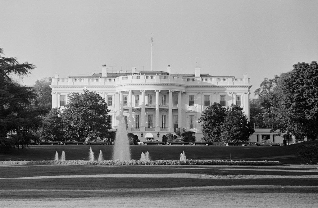 The White House During the Cuban Missile Crisis by Corbis