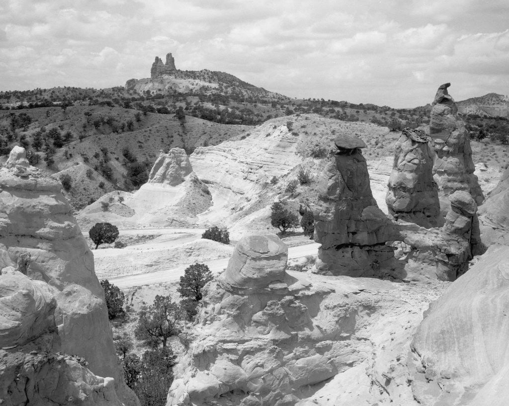 Detail of Rock Formations In Desert Of New Mexico by Corbis