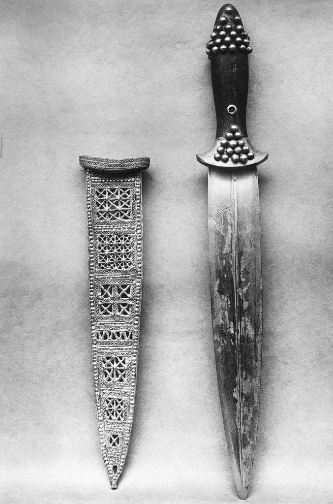 Detail of Knife Found in Ur by Anonymous