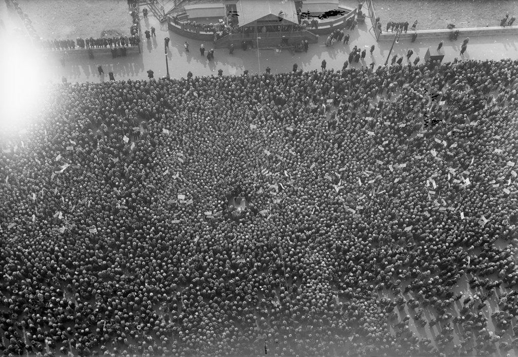 Detail of Communist Demonstration in Union Square by Anonymous