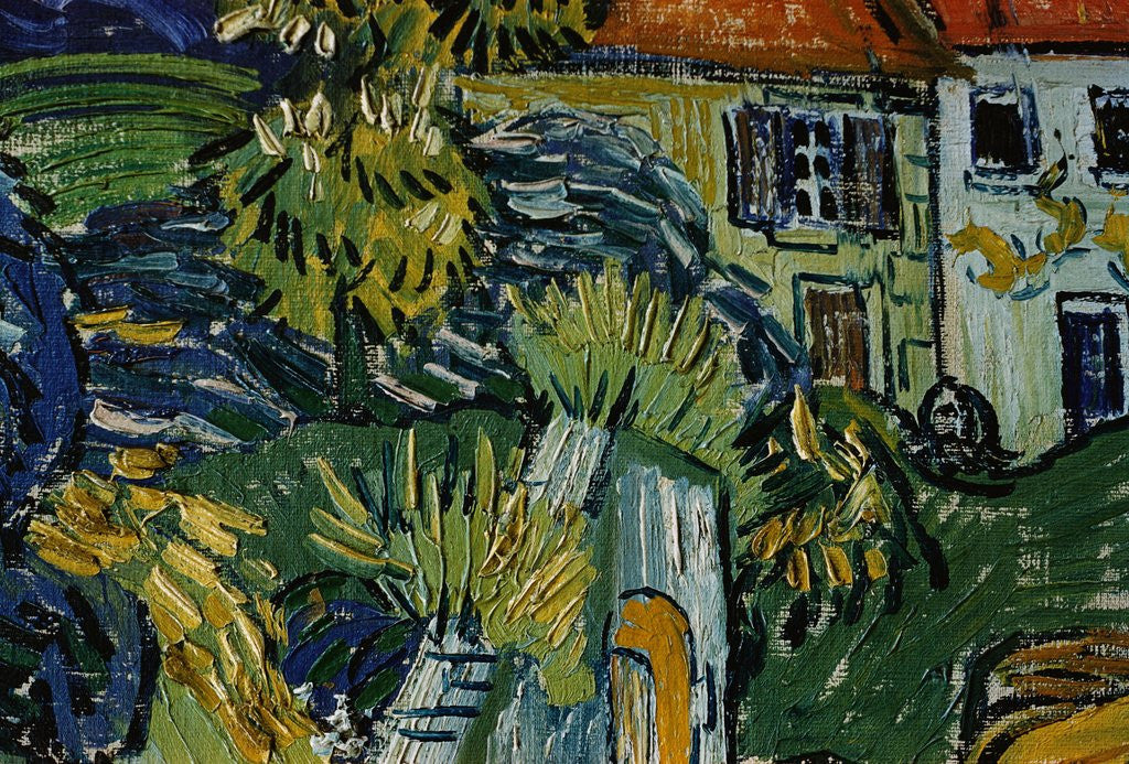 Detail of Detail of Stairway at Auvers by Vincent Van Gogh