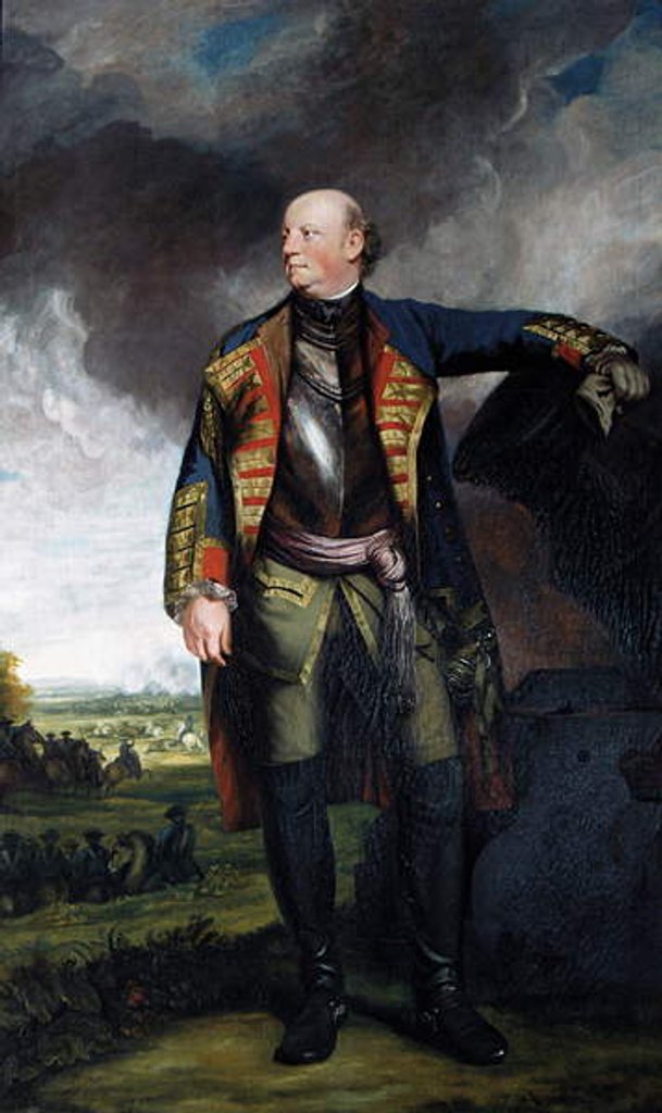 Detail of The Marquis of Granby, 1763-65 by Joshua Reynolds