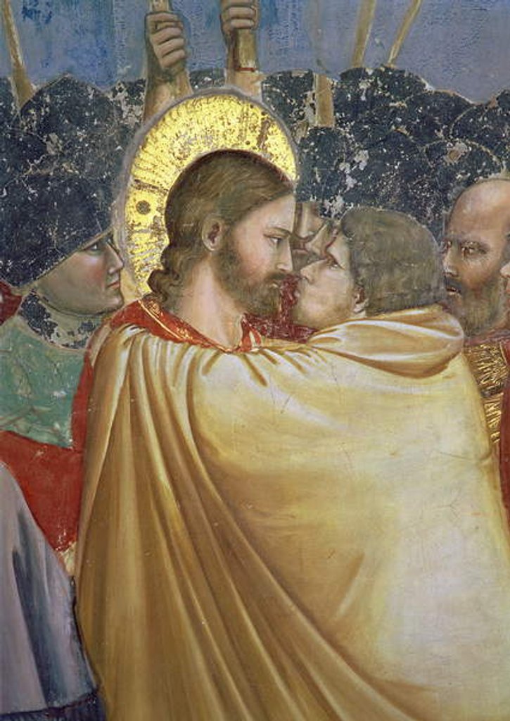 Detail of The Betrayal of Christ by Giotto di Bondone