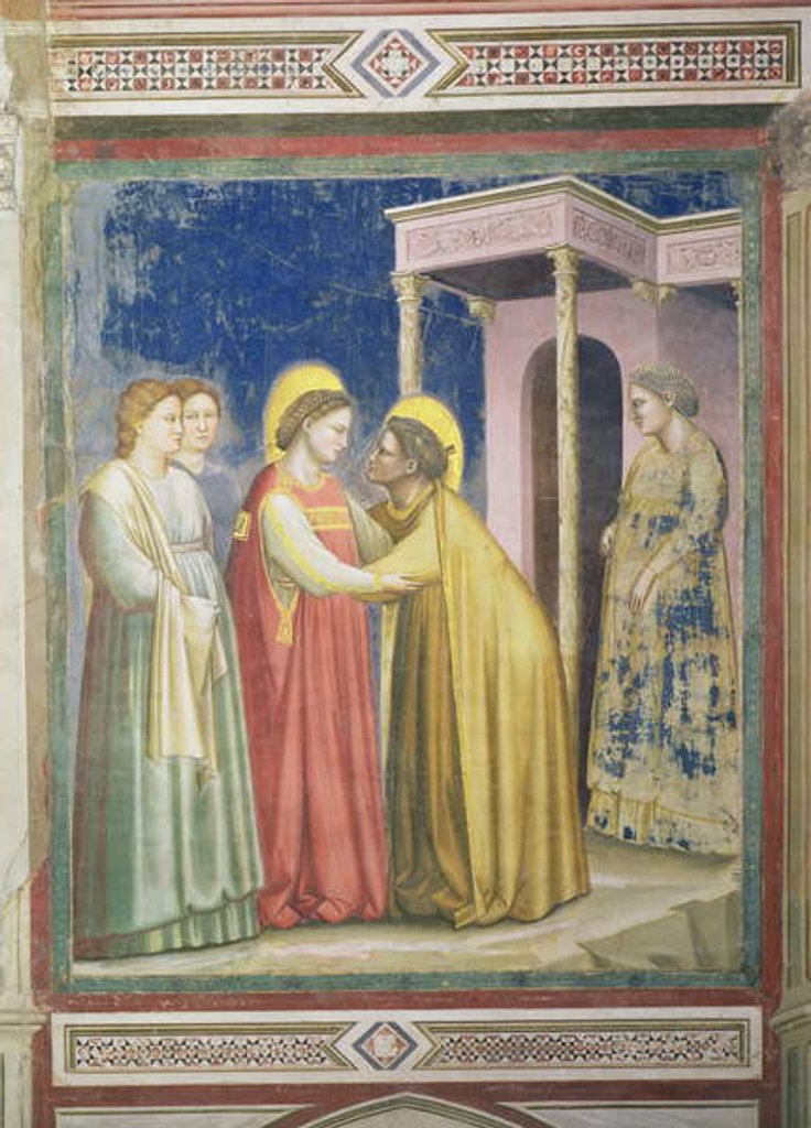 Detail of The Visitation, c.1305 by Giotto