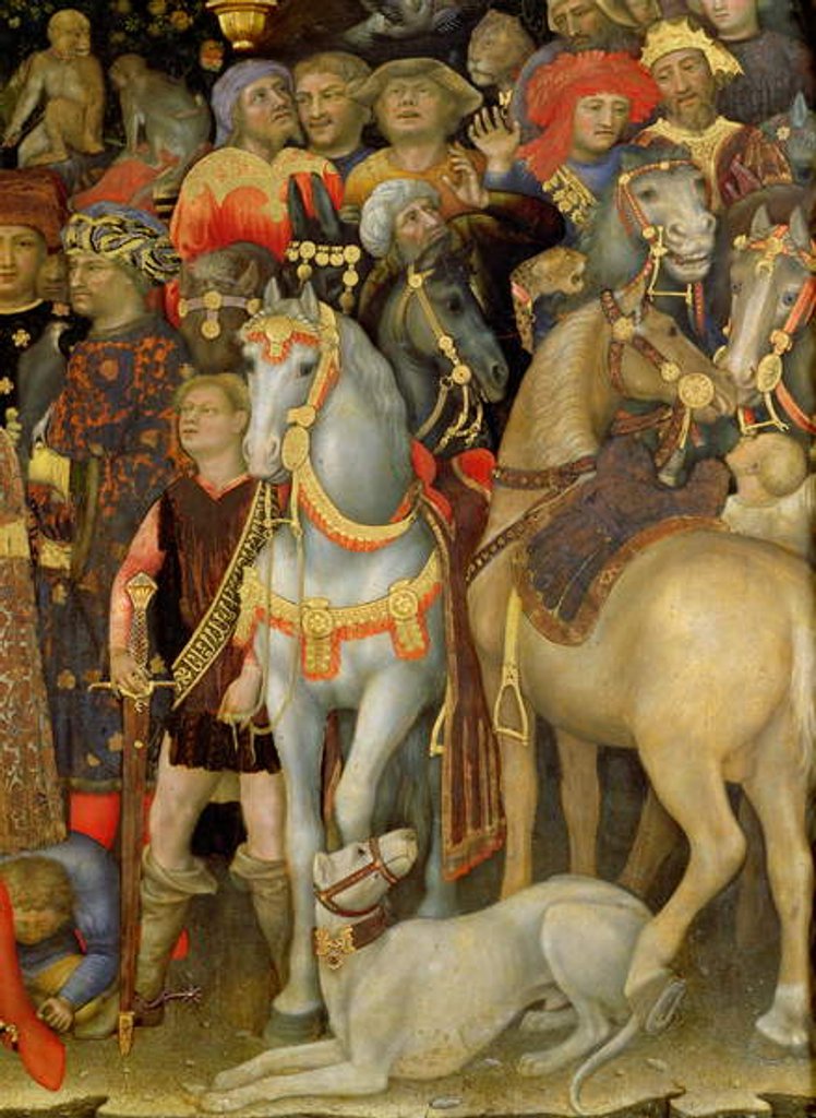 Detail of The Adoration of the Magi by Gentile da Fabriano