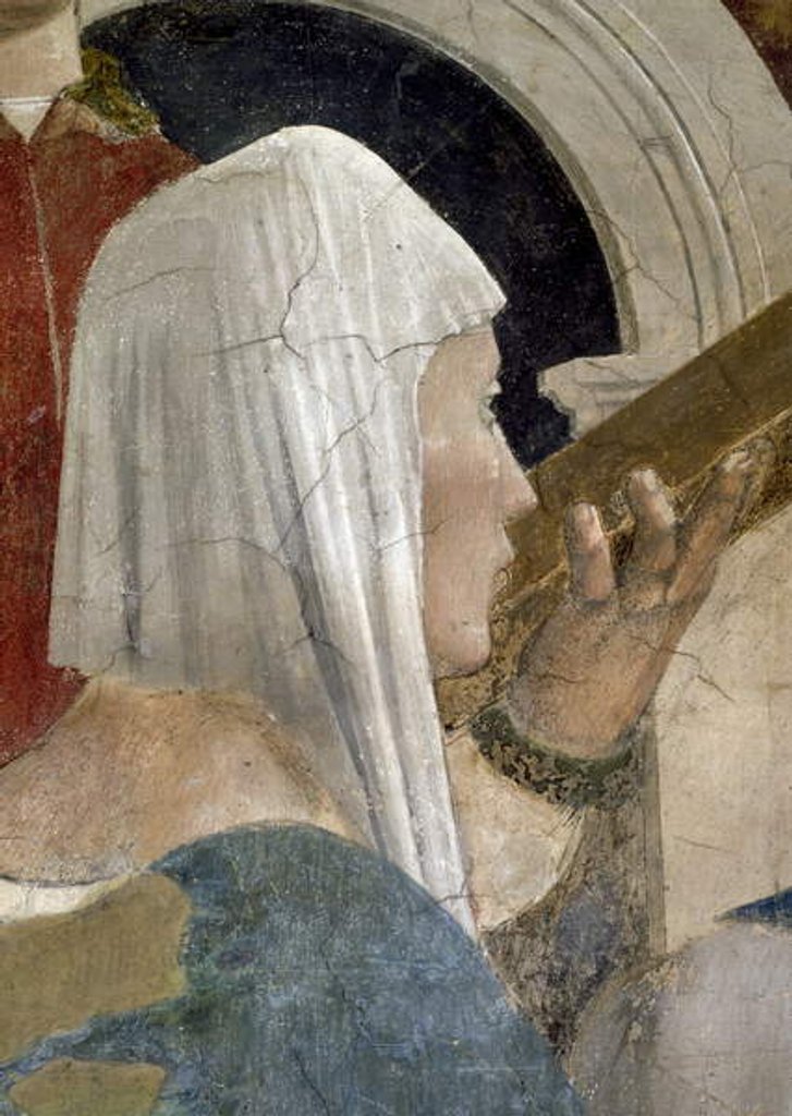 Detail of The Legend of the True Cross, the Verification of the Cross by Piero della Francesca