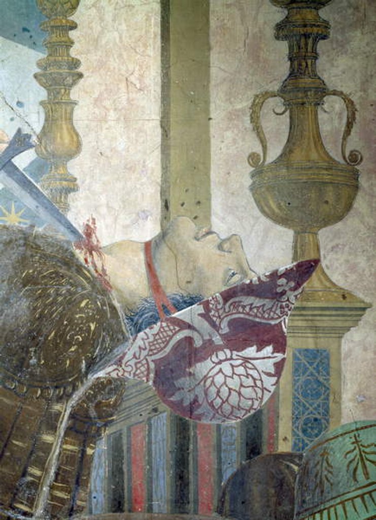 Detail of The Legend of the True Cross, the Battle of Heraclius and Chosroes by Piero della Francesca