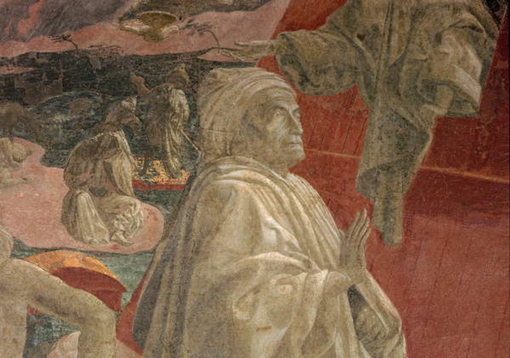 Detail of The Flood and Subsidence of the Waters and the Sacrifice and Drunkenness of Noah by Paolo Uccello