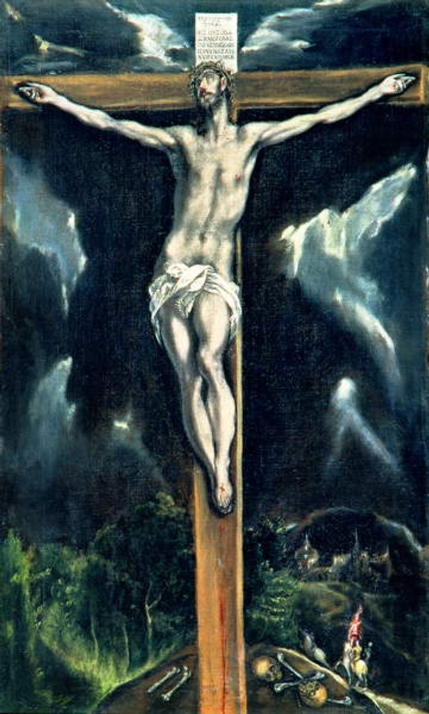 Detail of Crucifixion by El Greco