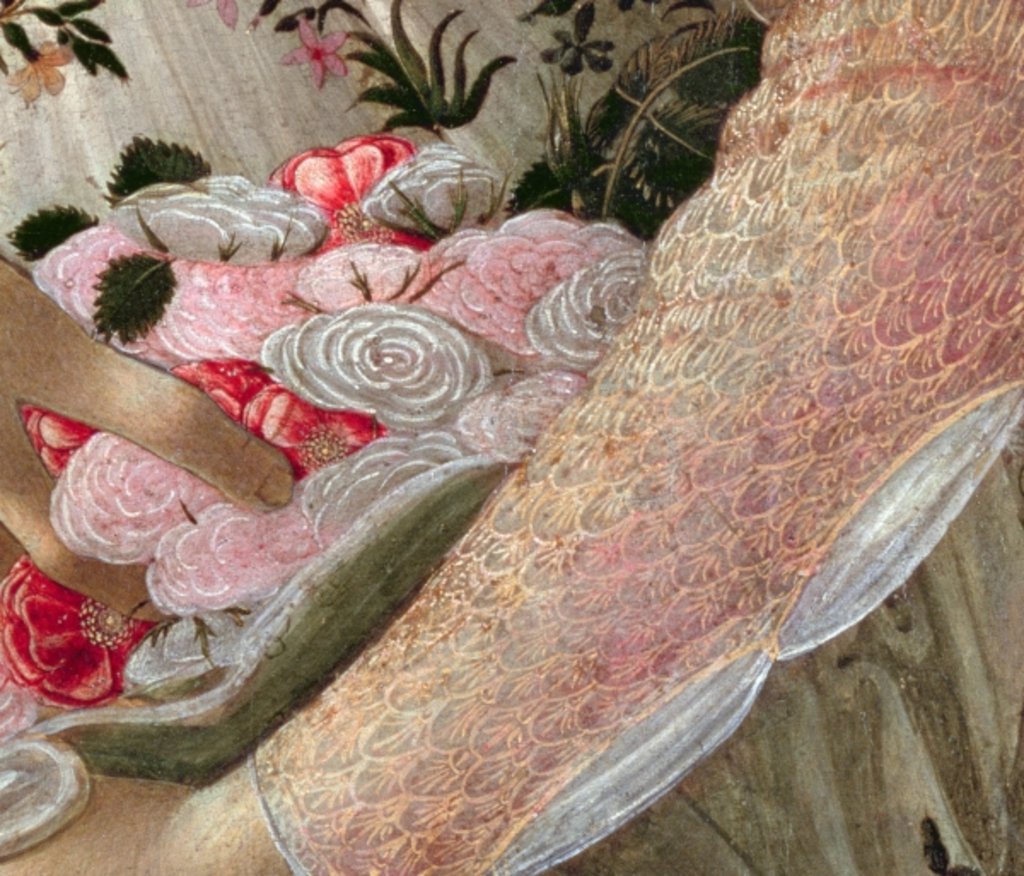 Detail of Primavera, c.1478 by Sandro Botticelli