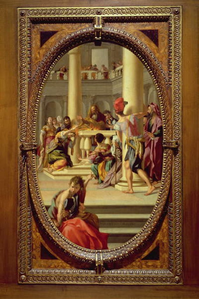 Detail of The Last Supper by Domenico Ghirlandaio