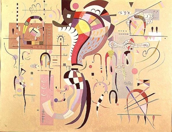Detail of Accompanied Centre, 1937 by Wassily Kandinsky