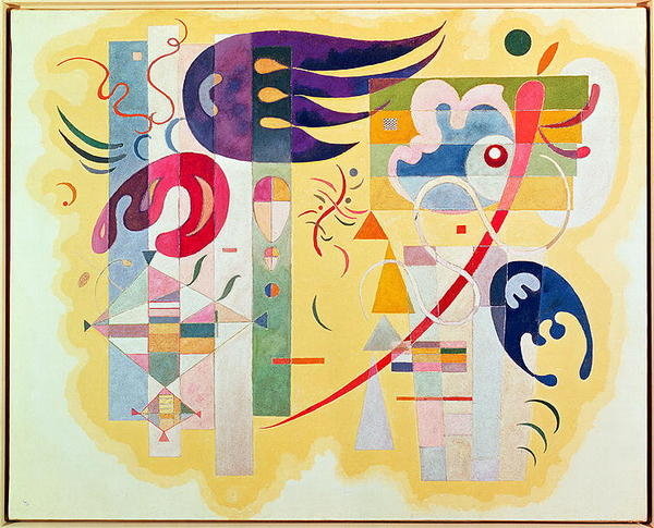 Detail of Dominant Violet, 1934 by Wassily Kandinsky