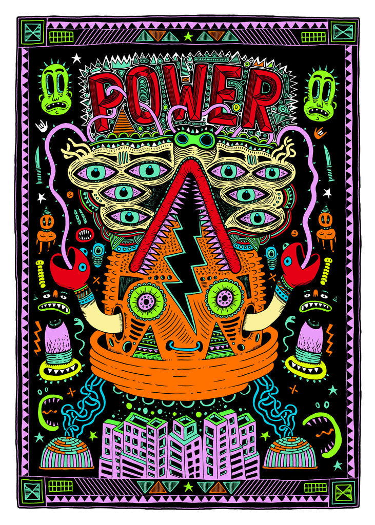 Detail of Power by Eduardo Bertone