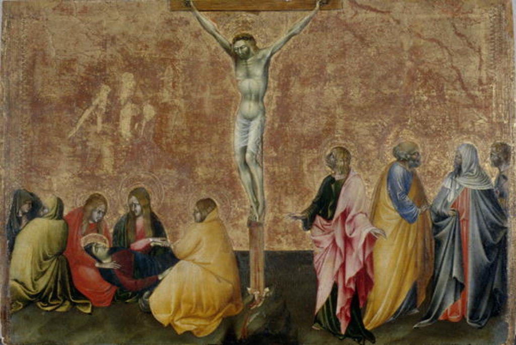 Detail of The Crucifixion of Christ, c.1445 by Giovanni di Paolo di Grazia