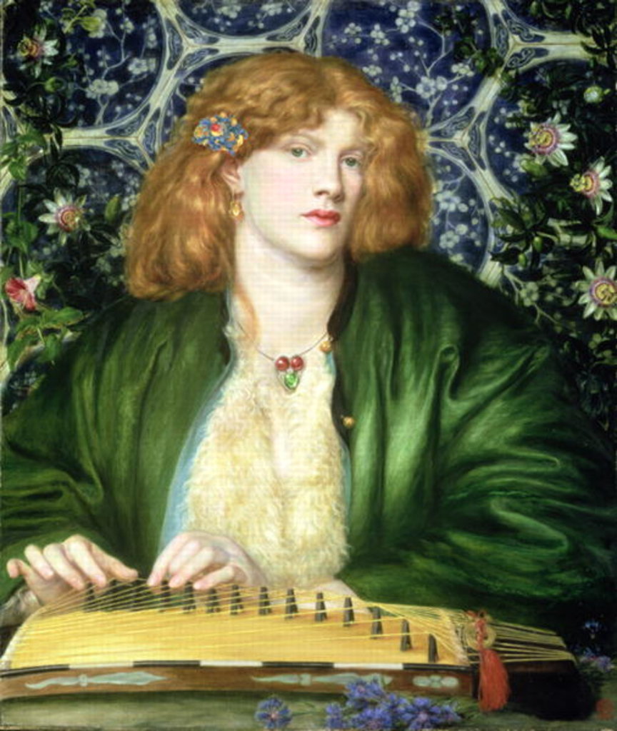 The Blue Bower, 1865 by Dante Gabriel Charles Rossetti