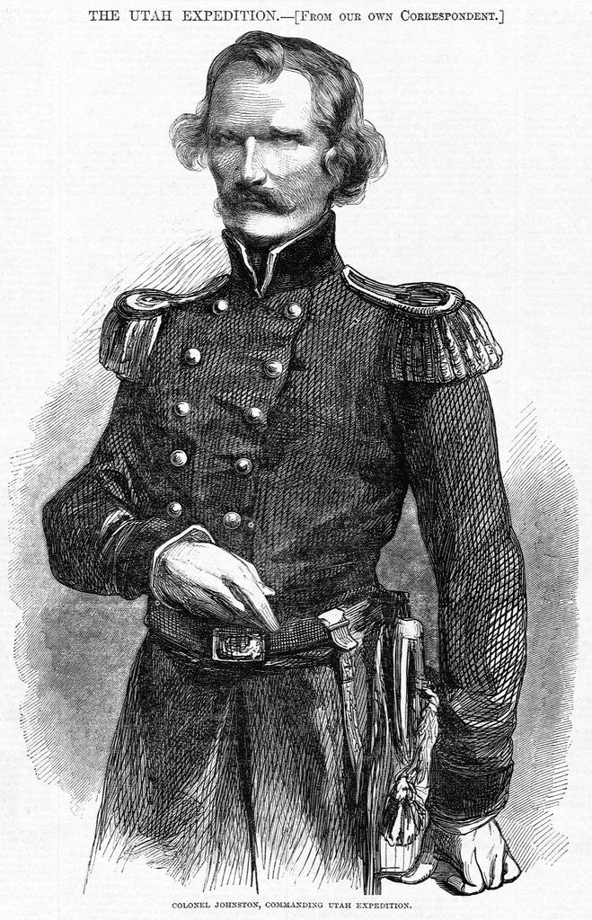 Detail of Colonel Johnston by Corbis