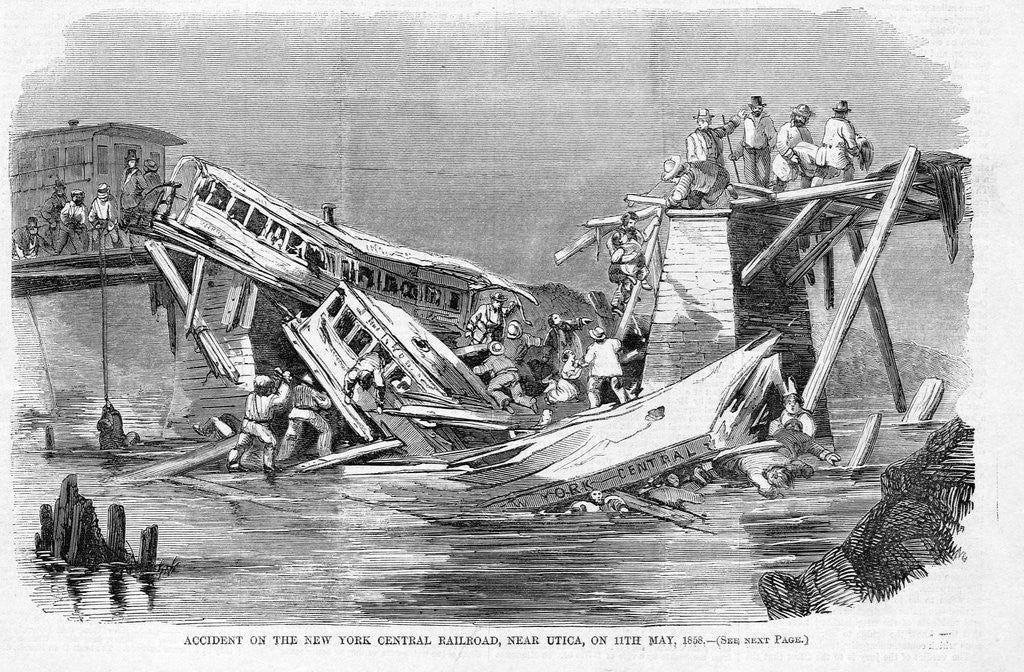 Detail of Railroad Accident by Anonymous