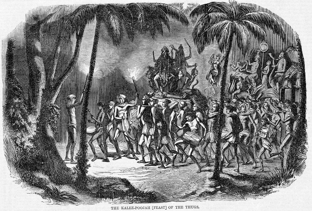 Detail of Feast of the Thugs by Anonymous