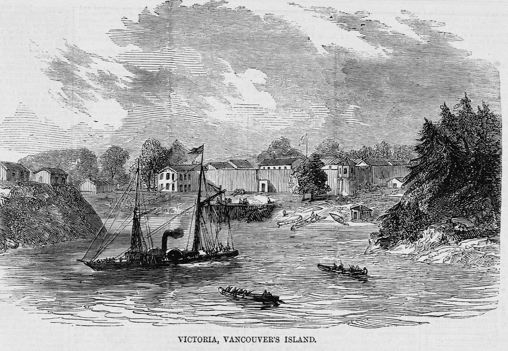 Detail of Victoria, Vancouver's Island by Anonymous