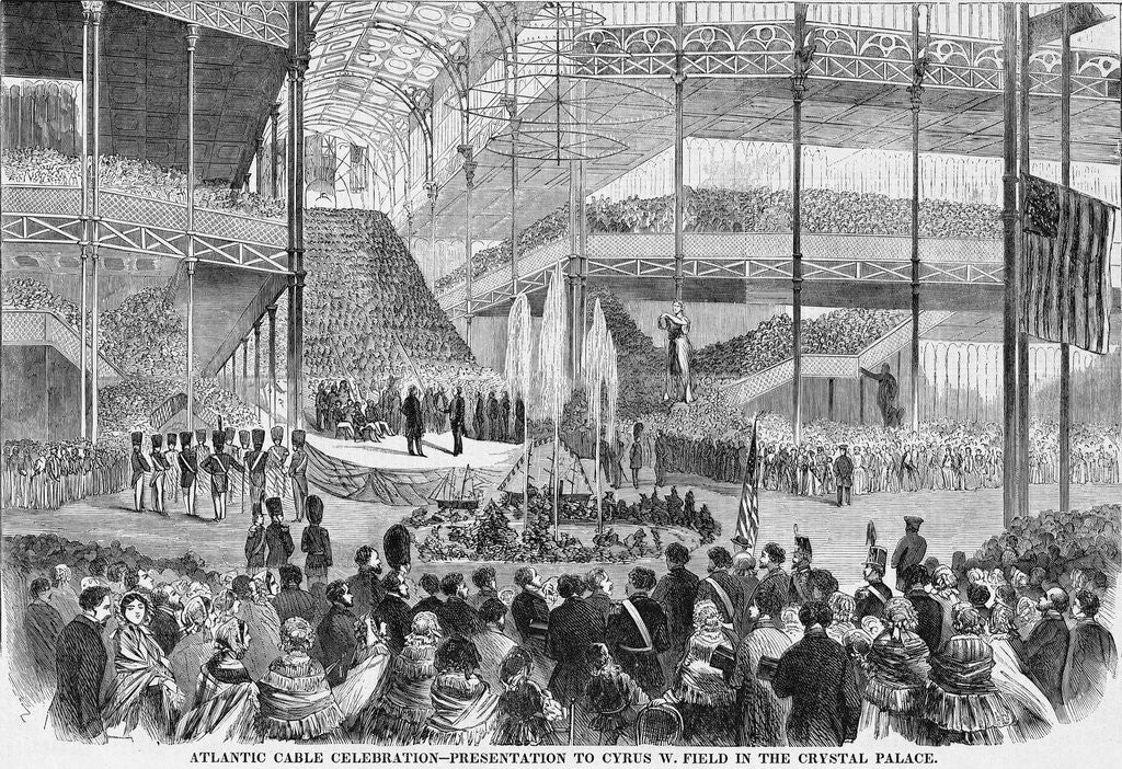 Detail of Celebration in the Crystal Palace by Anonymous