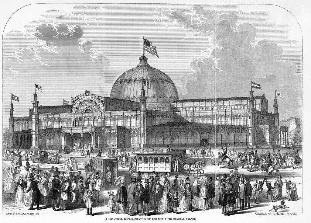 Detail of Crystal Palace by Corbis