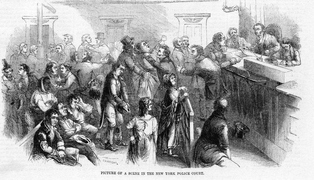 Detail of New York City Criminal Court by Anonymous