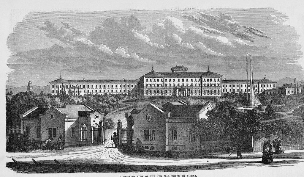 Detail of Vienna Psychiatric Hospital by Anonymous