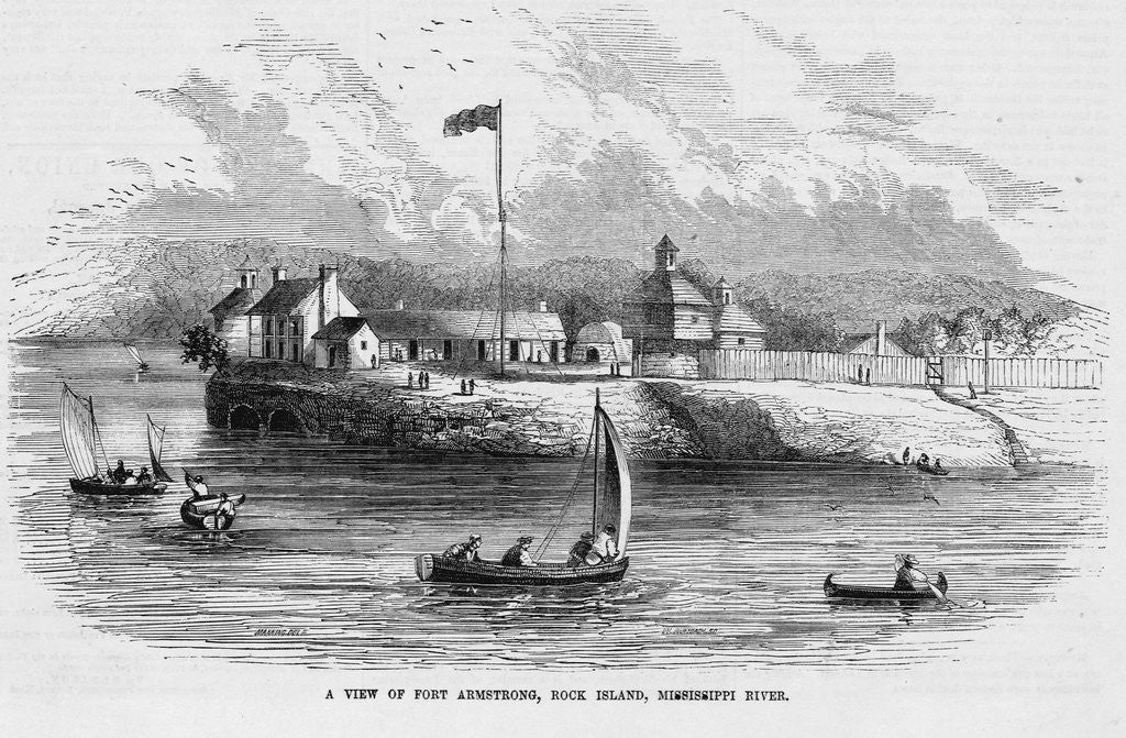 Detail of Fort Armstrong by Anonymous