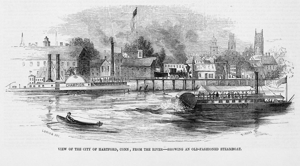 Detail of Harford, Connecticut by Anonymous