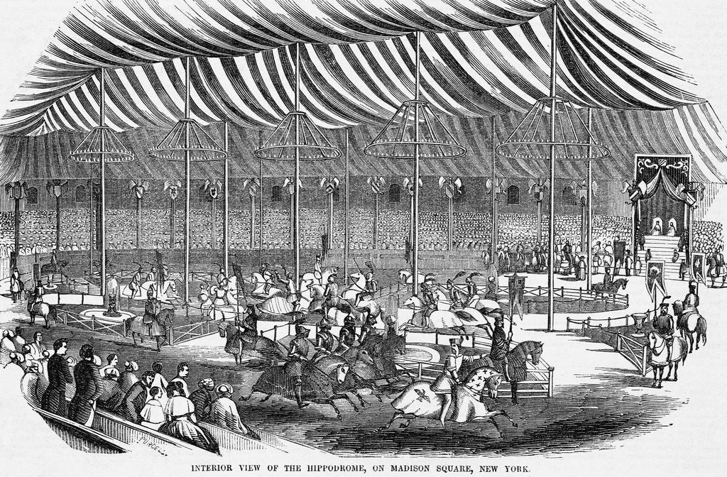 Detail of Interior of the Hippodrome by Anonymous
