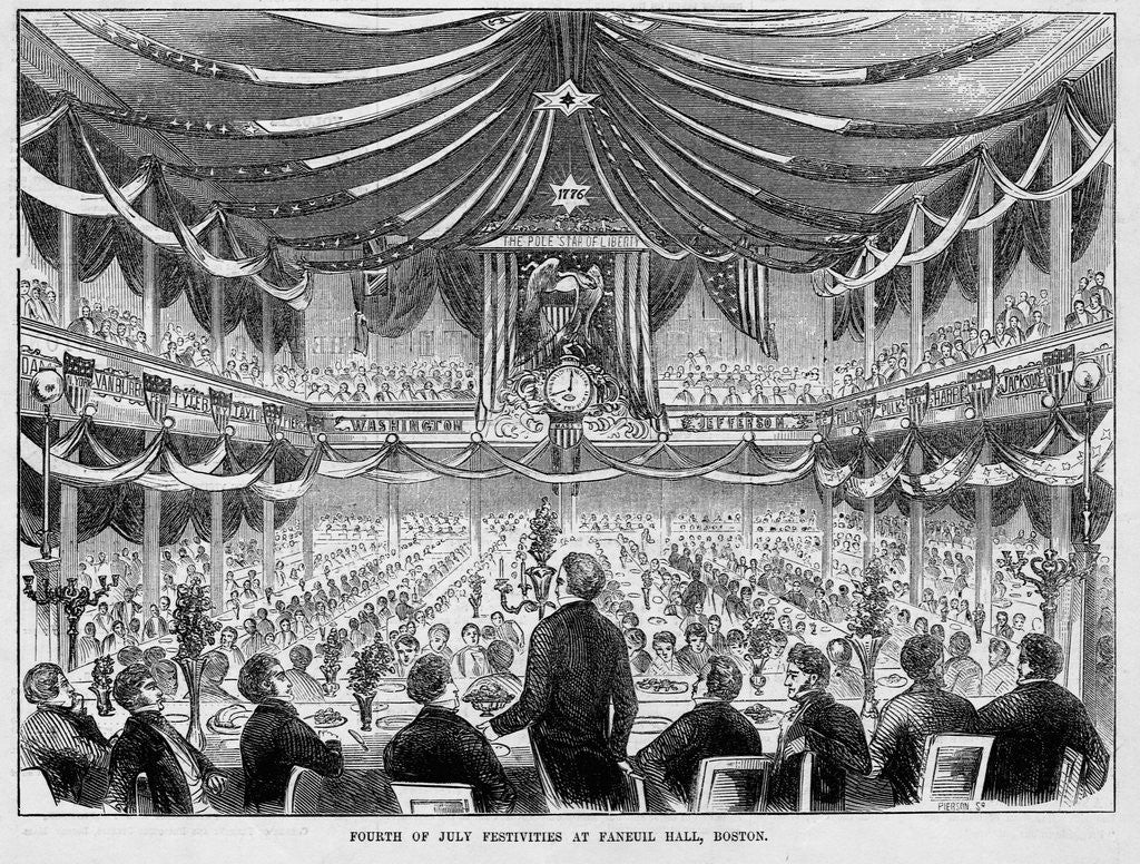 Detail of Independence Day Celebration by Anonymous
