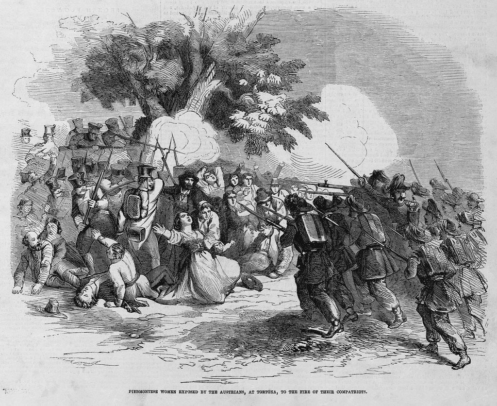 Detail of Citizens Caught in Crossfire by Anonymous