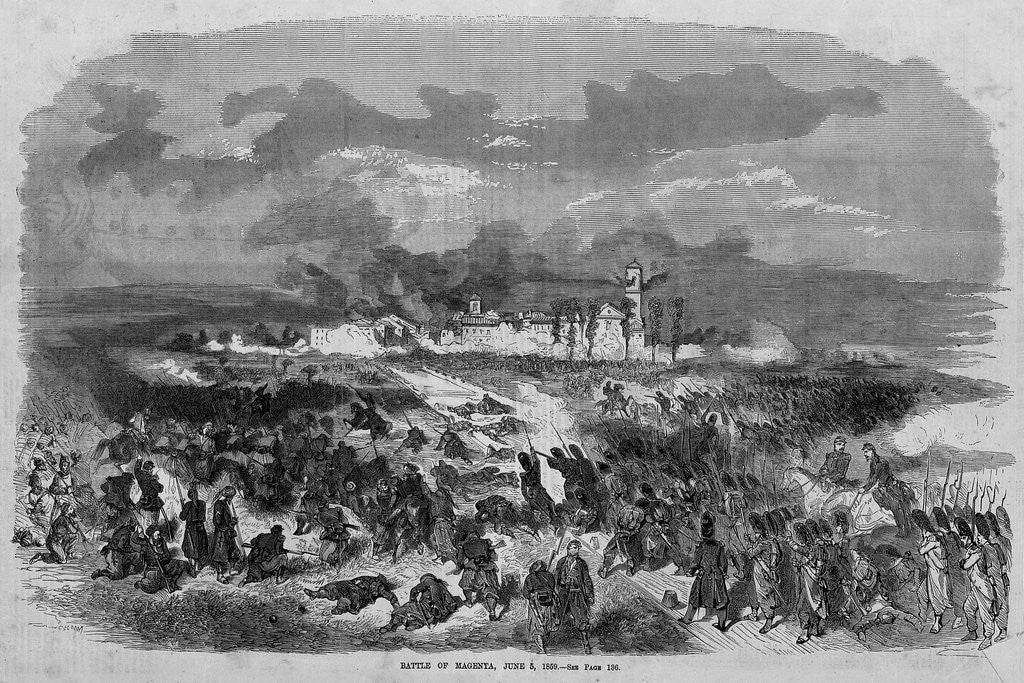 Detail of Battle of Magenta, 1859 by Corbis