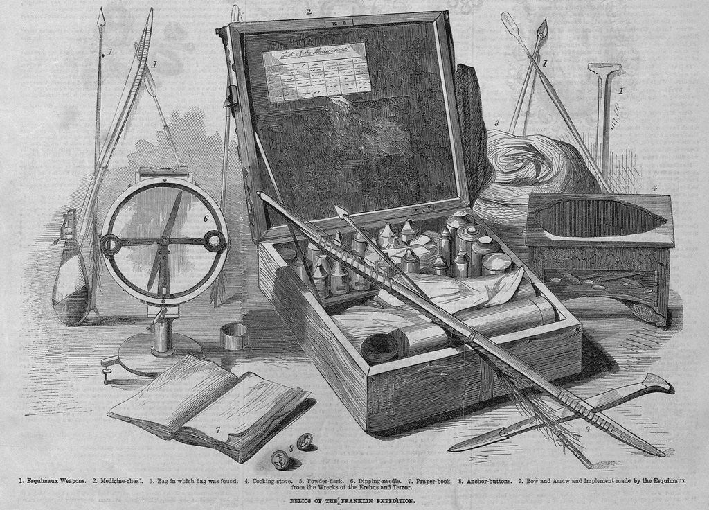 Detail of Franklin Expedition Relics by Anonymous