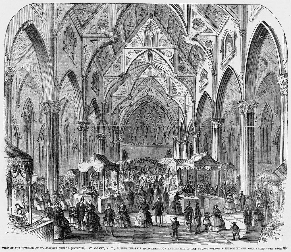 Detail of Church Benefit by Anonymous