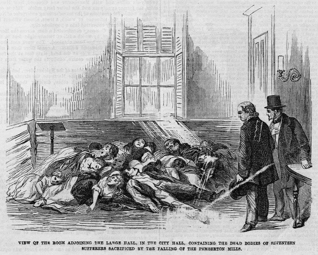 Detail of Dead Mill Workers by Anonymous