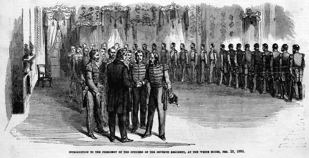 Detail of White House Reception by Anonymous