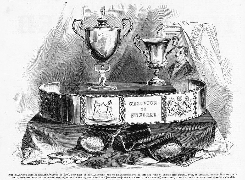 Detail of Championship Belt by Anonymous