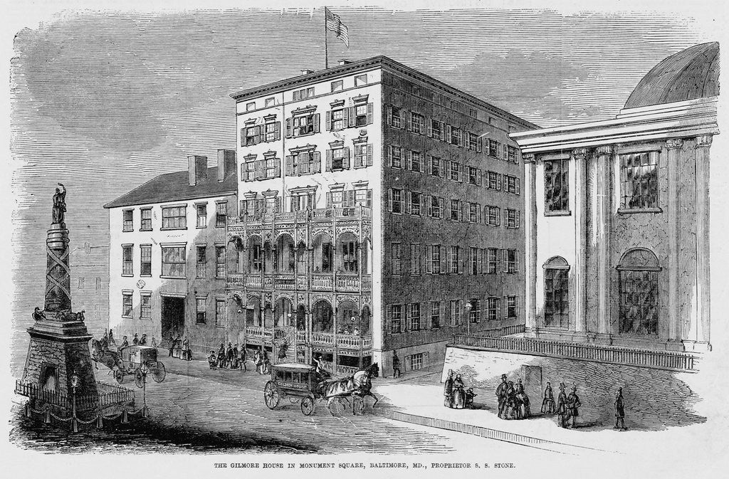 Detail of Gilmore House by Anonymous