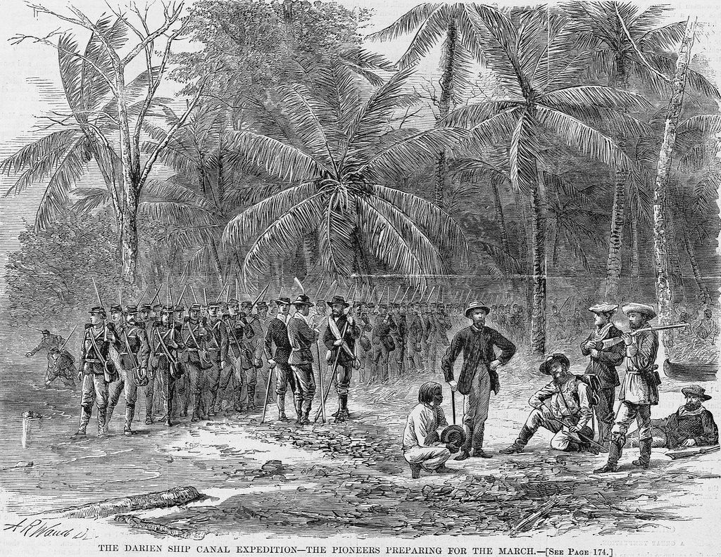 Detail of Darien Ship Canal Expedition by Anonymous