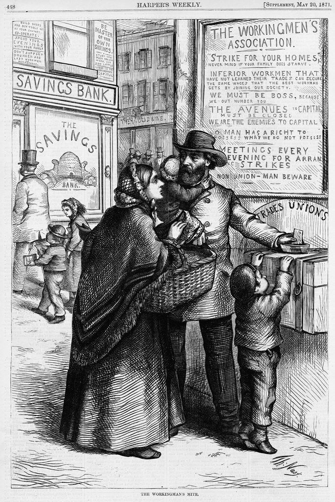 Detail of Voting for Union by Anonymous