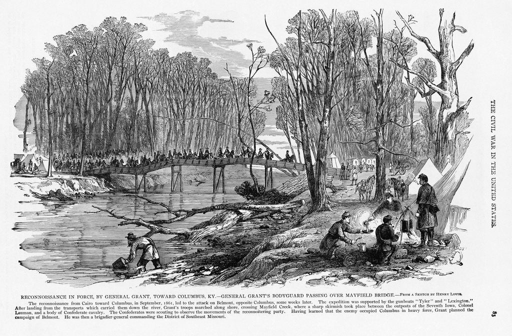Detail of Federal Camp by Anonymous