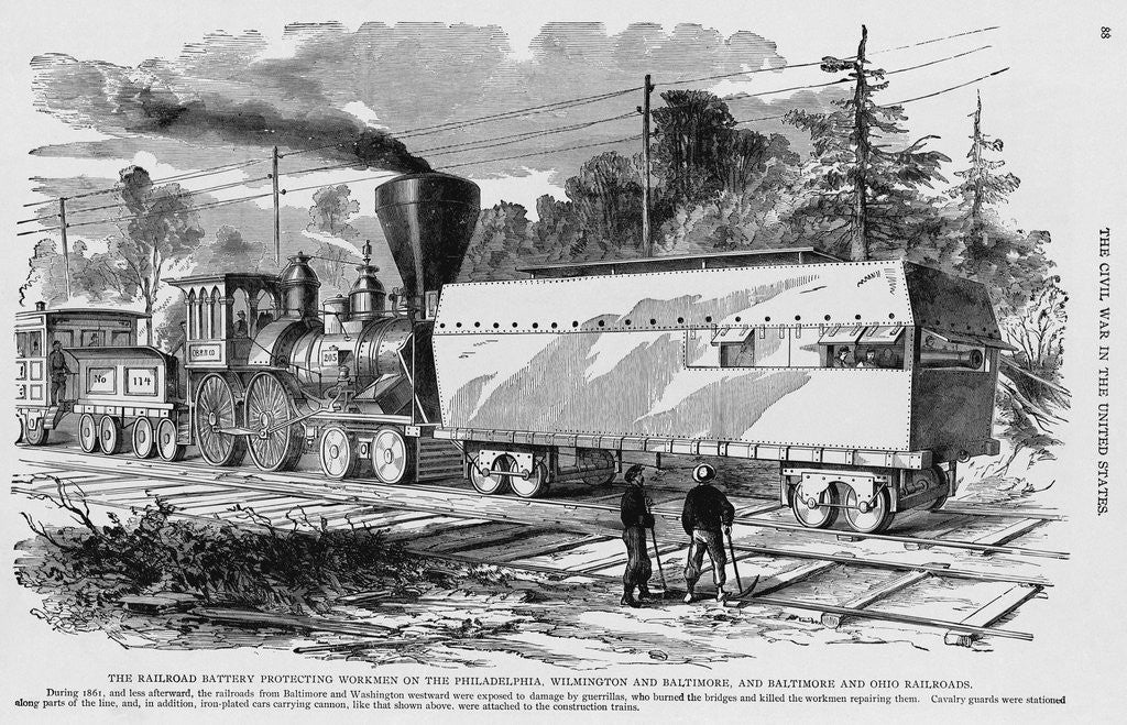Detail of Railroad Battery by Anonymous
