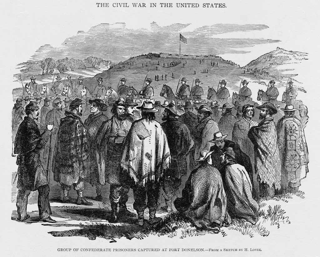 Detail of Confederate Prisoners by Anonymous