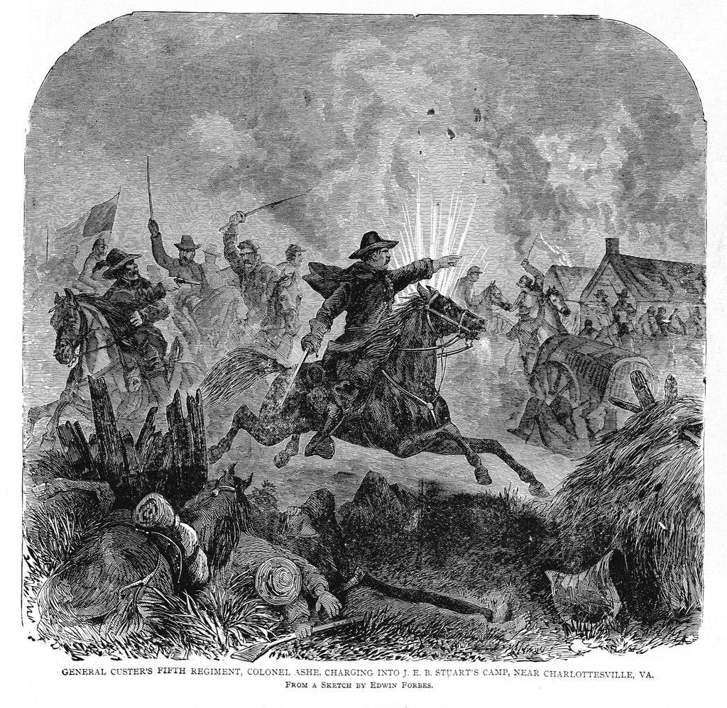 Detail of Cavalry Charge by Anonymous