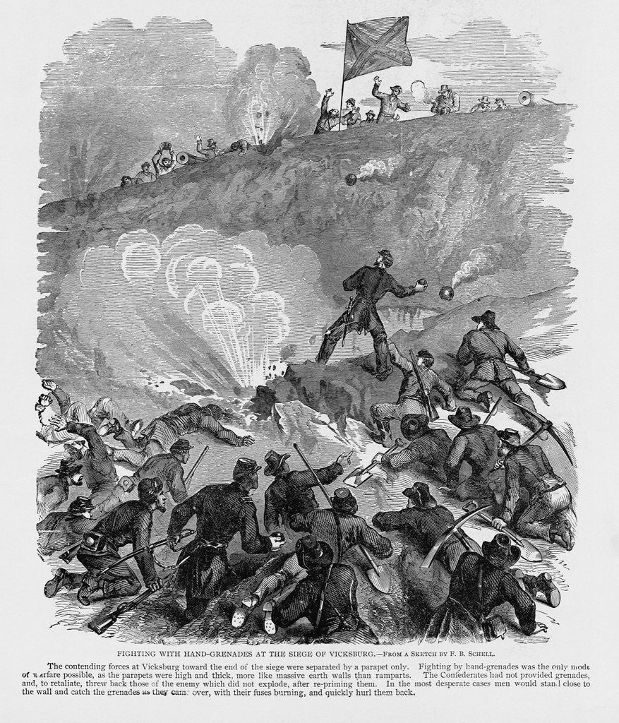 Detail of Siege of Vicksburg by Anonymous