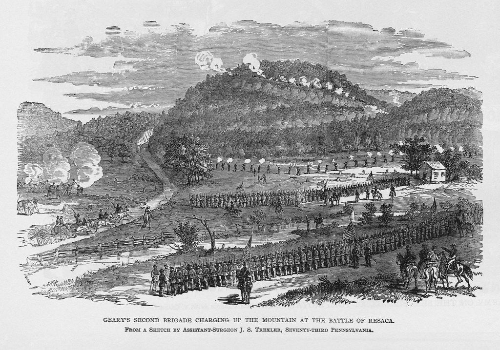 Detail of Battle of Resaca by Anonymous