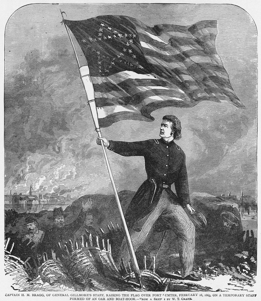 Detail of Captain H.M. Bragg by Anonymous