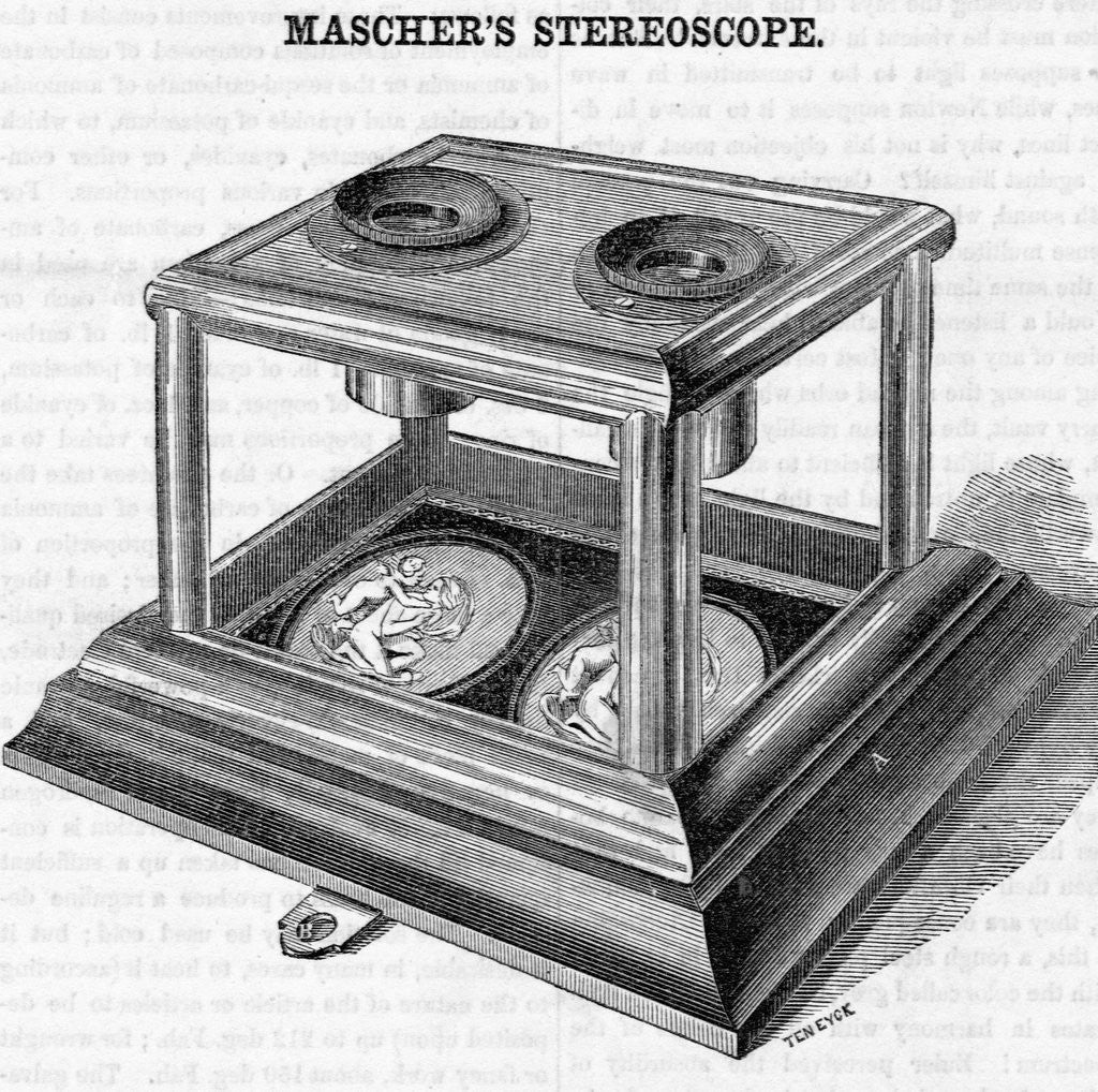 Detail of Mascher's Stereoscope by Anonymous